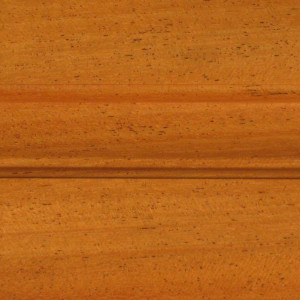Clear on Mahogany