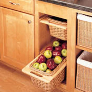 Rattan Organizer Pullout Basket 4wb-5201