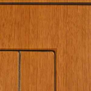 Thermofoil Glazed Autumn Walnut with Black Glaze